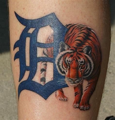 Show Your Love for Detroit Tigers with a Stunning Tattoo!